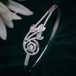 Elegant Austrian Stone Openable Bracelet